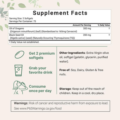 Oregano Oil Capsules
