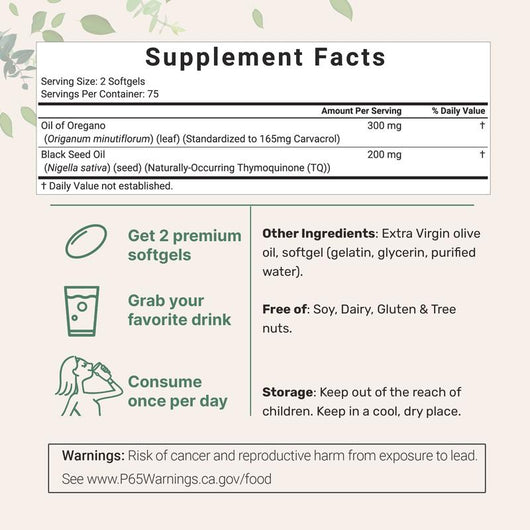 Oregano Oil Capsules