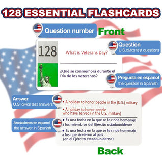 US Citizen Flash Cards