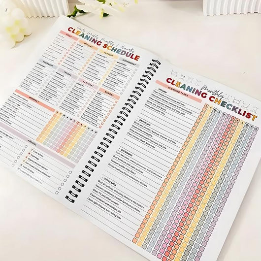 OCD Cleaning Planner For Stay At Home Moms