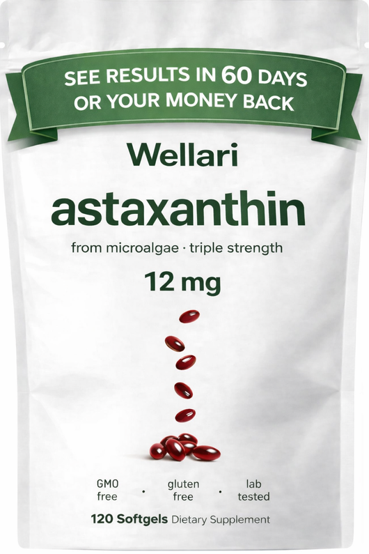 Astaxanthin capsules Spanish
