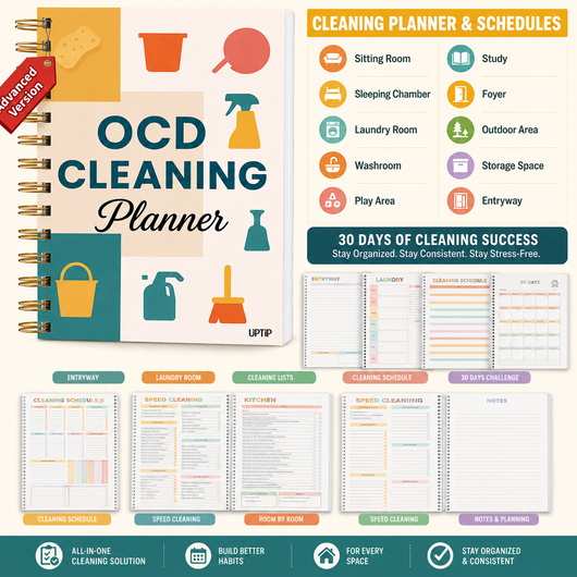 OCD Cleaning Planner For Stay At Home Moms