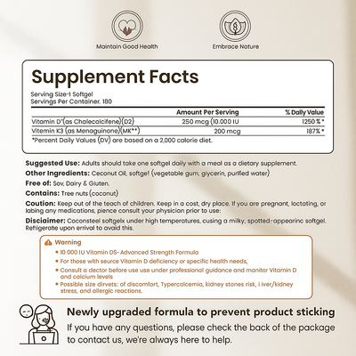 Vitamin D & K-2000