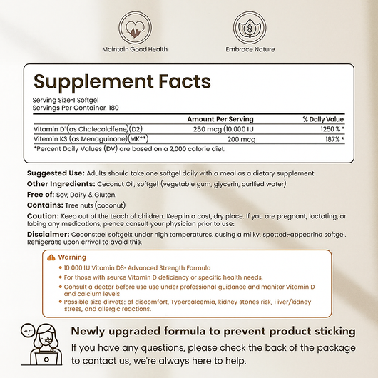 Vitamin D & K-2000