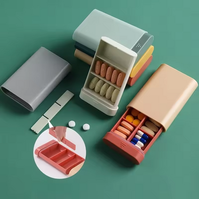 Mini Portable Travel Vitamin Organizer