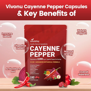 Cayenne Pepper All In One Capsule