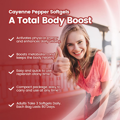 Cayenne Pepper All In One Capsule For Women