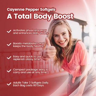 Cayenne Pepper All In One Capsule