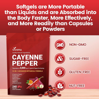 Cayenne Pepper All In One Capsule