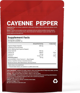 Cayenne Pepper All In One Capsule