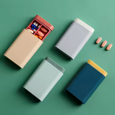 Mini Portable Travel Vitamin Organizer
